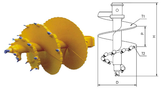 double-cut-rock-auger-image