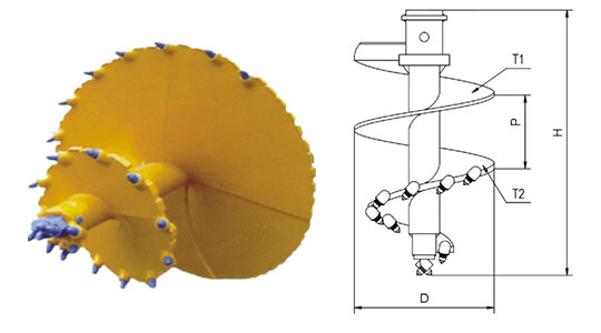 single-cut-rock-auger-image